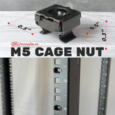 M5 Screw & Cage Nut Kit for Rack Mount Equipment